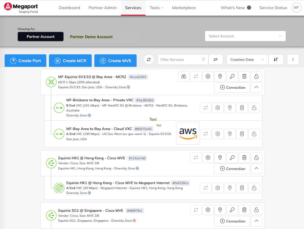 Partner Portal Services